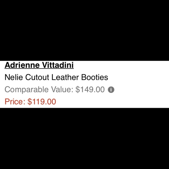 ❤️ NWT Adrienne Vittadini Genuine Leather Booties - Picture 8 of 8